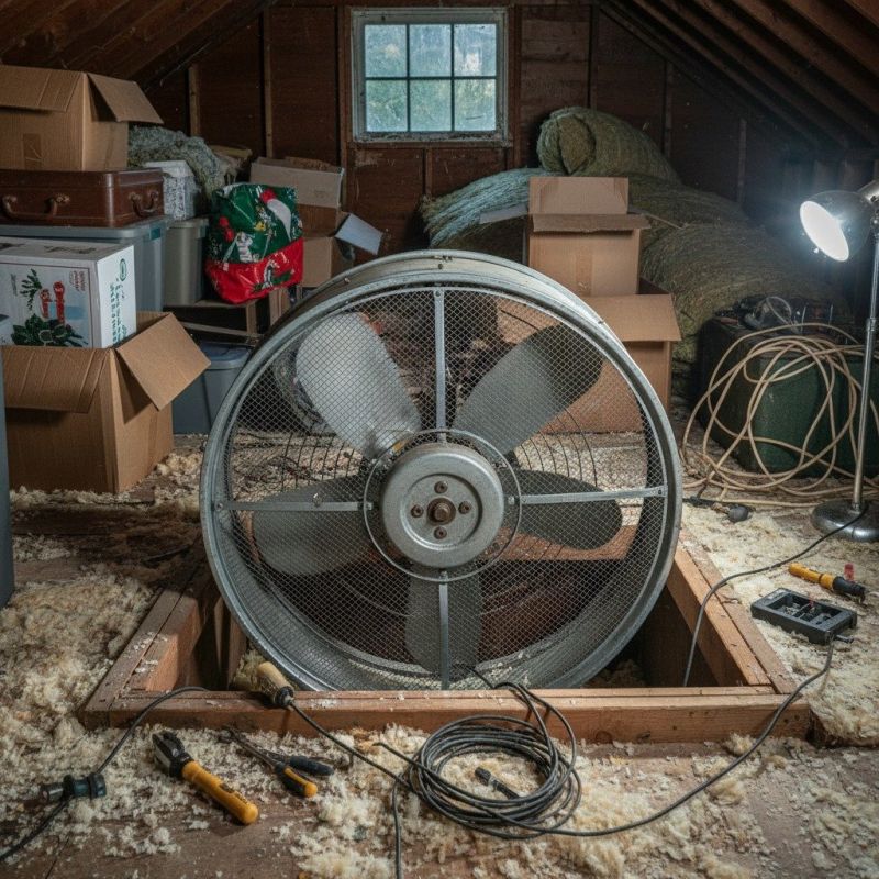 Attic Fan Repair in Provo, UT